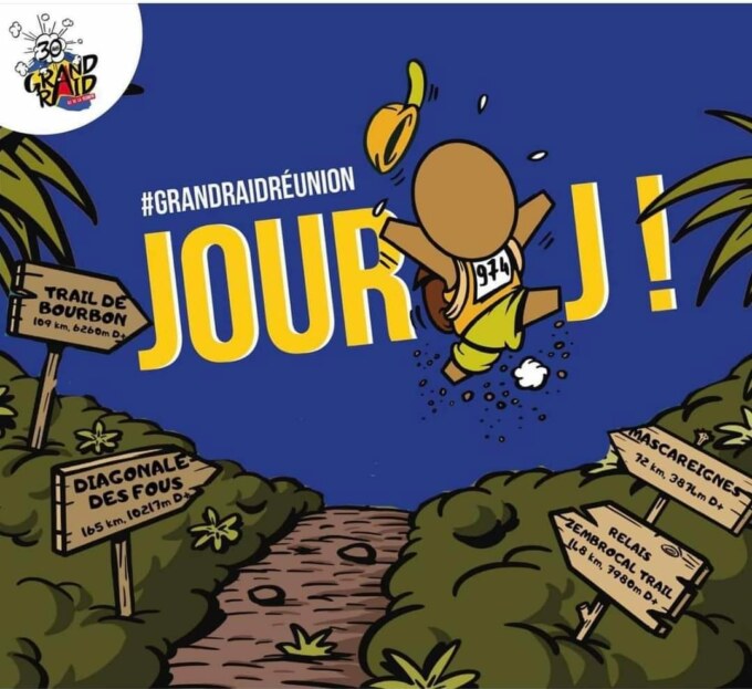 Bonne chance à tous les traileurs du Grand Raid !