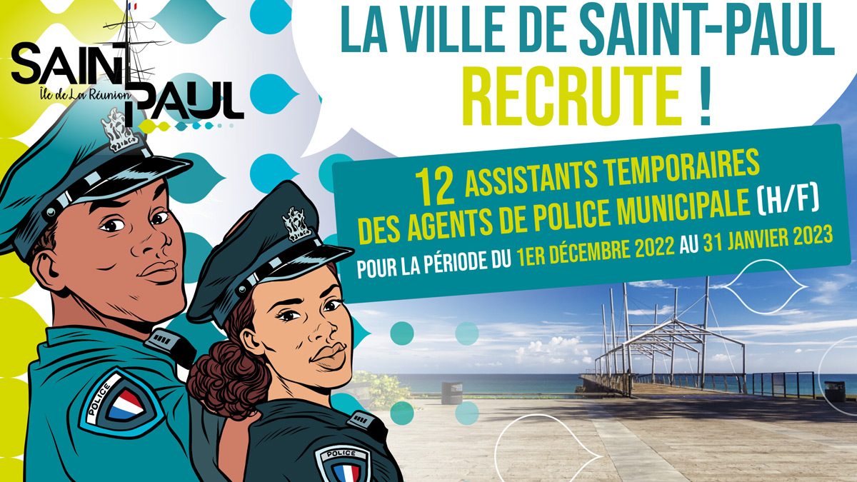 La Ville recrute 12 assistants temporaires des agents de police