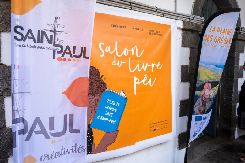 Le Salon du livre péi démarre pour 3 jours à Saint-Paul