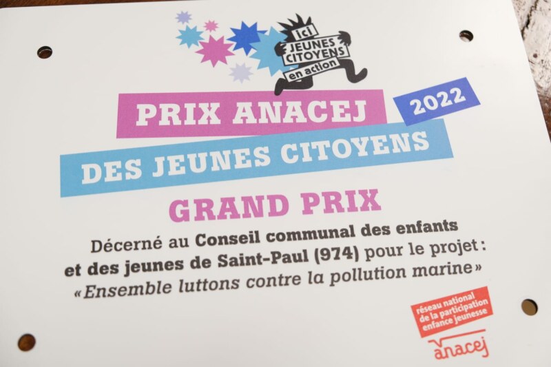 Un Journal télévisé baptisé : « Ensemble, luttons contre la pollution marine ». Voici le projet du Conseil Communal des Enfants et des Jeunes (CCEJ) récompensé par un grand prix national des jeunes citoyens.