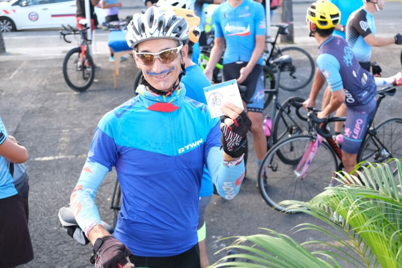 Gros succès pour la première édition de la cyclo-rando proposée ce dimanche 13 novembre 2022 sur le territoire de Saint-Paul. 300 personnes participent à cette course solidaire organisée par l’association Les Moustaches à vélo, en partenariat avec la Ville de Saint-Paul.