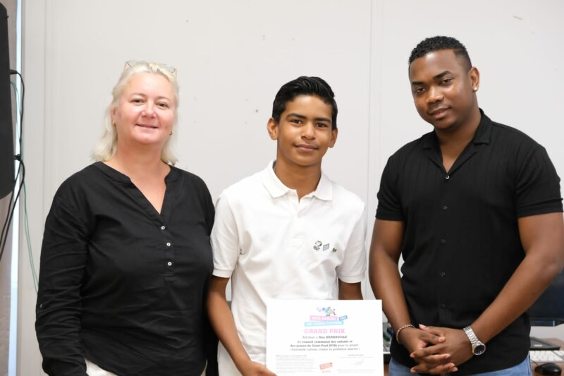 Un Journal télévisé baptisé : « Ensemble, luttons contre la pollution marine ». Voici le projet du Conseil Communal des Enfants et des Jeunes (CCEJ) récompensé par un grand prix national des jeunes citoyens.