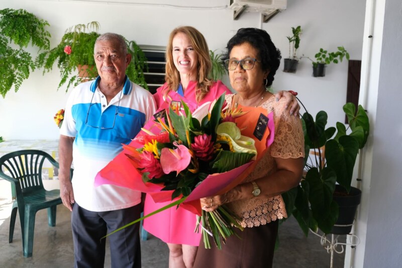 Ils se prénomment Marie-Brigitte et Georget. Ces deux Saint-Paulois célèbrent ce jeudi 5 janvier 2023 leurs 50 ans de mariage à leur kaz de la rue MERCADET dans le quartier de l’Étang. Les époux ARAUX, mariés à l’Hôtel de Ville de Saint-Paul, ont d’abord vécu leur histoire d’amour dans la rue Saint-Louis.