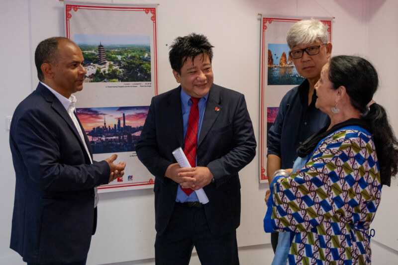 Visite du Vice-Consul général de Chine, TIAN Ye : Le Nouvel An Chinois placé sous le signe du lapin d’eau retrouve une ampleur particulière à Saint-Paul, Ville d’Art et d’Histoire. Les festivités se tiennent cette année dans un format normal.