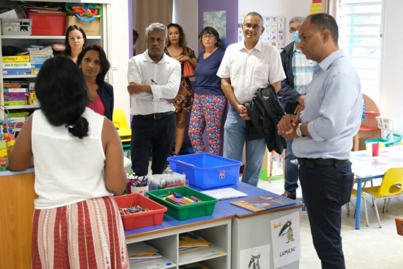 Rentrée de janvier 2023 : visite à école élémentaire de Barrage et de l’école primaire Marcel-LAURET