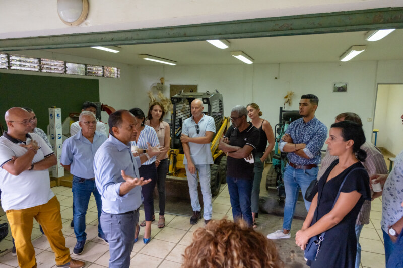 Visite des Ateliers Chantiers d'Insertion : rencontre avec les acteurs associatifs