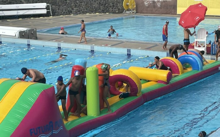 Des animations et une structure gonflable seront proposées à la piscine Josselyn-FLAHAUT de Plateau Caillou