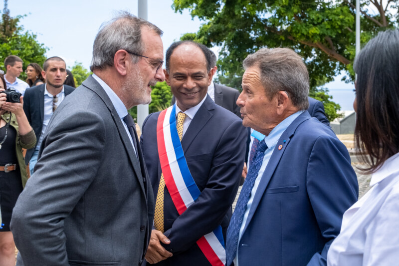 Jean-François CARENCO, Ministre délégué chargé des Outre-mer, accueilli à l'AFPAR à Plateau Caillou