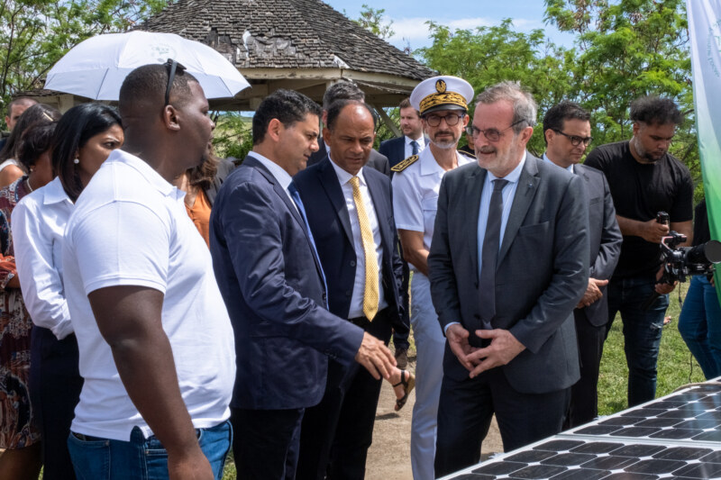 Jean-François CARENCO, Ministre délégué chargé des Outre-mer, accueilli à l'AFPAR à Plateau Caillou