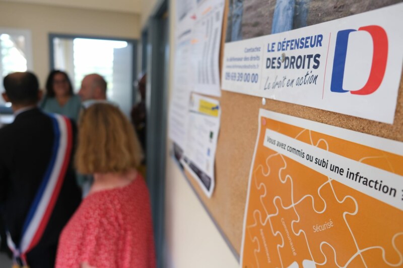 Inauguration du Point de Justice de La Saline