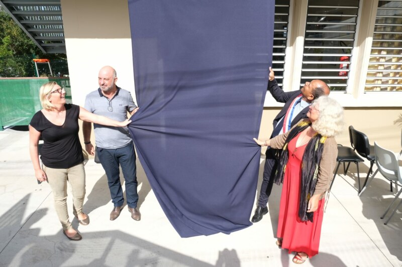 Inauguration du Point de Justice de La Saline