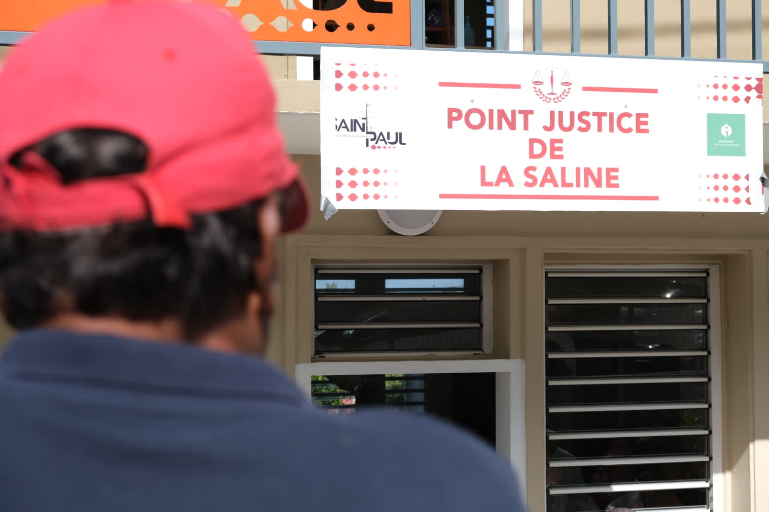 Inauguration du Point de Justice de La Saline