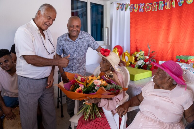 Joséphine FETISOI MIHA, une centenaire à Saint-Paul, Hermitage les Hauts