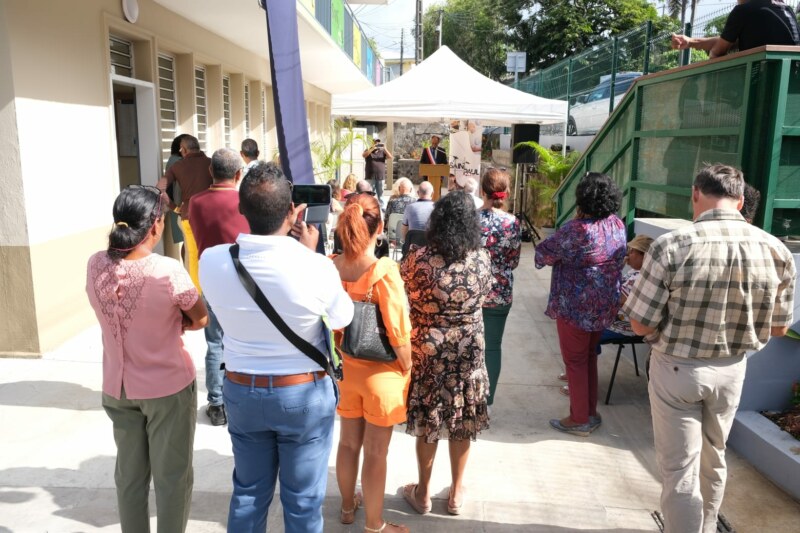 Inauguration du Point de Justice de La Saline