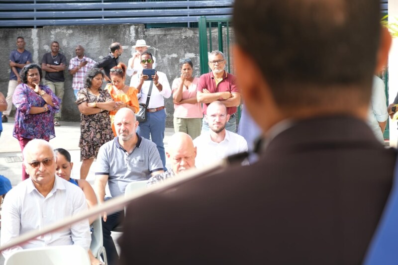 Inauguration du Point de Justice de La Saline