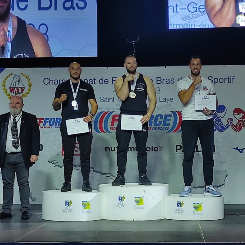 championnat de bras de fer - sport