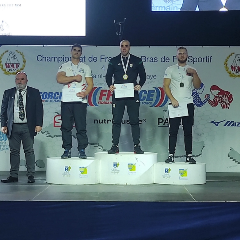 Des Réunionnais au Championnat de France de bras de fer sportif