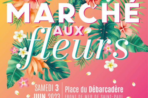 Le marché aux fleurs organisé sur la Place du Débarcadère