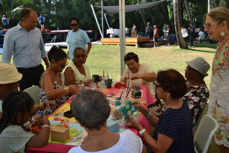 Une nouvelle session de la manifestation Zarboutan alon amizé au CREPS de Saint-Paul