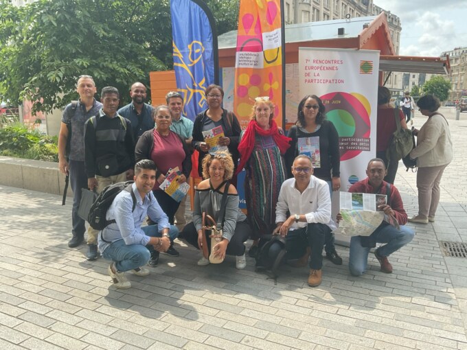 Les membres des Conseils des Habitants de Saint-Paul participent actuellement aux 7e Rencontres européennes de la participation 2023 organisées à Rouen, du 26 au 28 juin 2023.