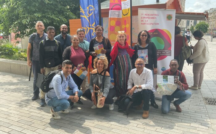 Les membres des Conseils des Habitants de Saint-Paul participent actuellement aux 7e Rencontres européennes de la participation 2023 organisées à Rouen, du 26 au 28 juin 2023.