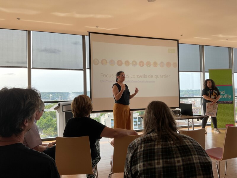 Les membres des Conseils des Habitants de Saint-Paul participent actuellement aux 7e Rencontres européennes de la participation 2023 organisées à Rouen, du 26 au 28 juin 2023.