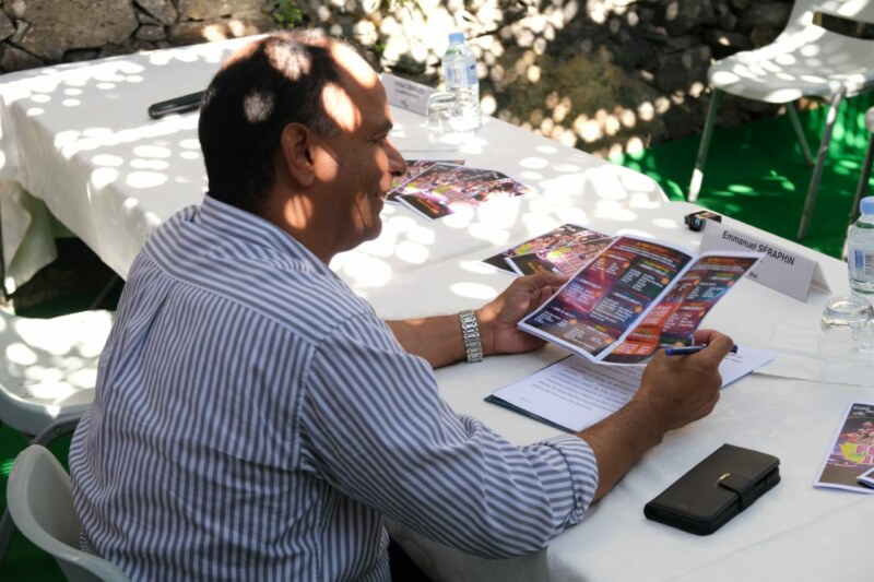 Conférence de presse de présentation des Fêtes de Juillet au marché couvert