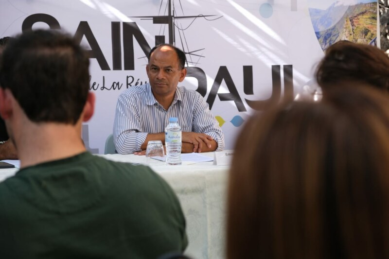Conférence de presse de présentation des Fêtes de Juillet au marché couvert
