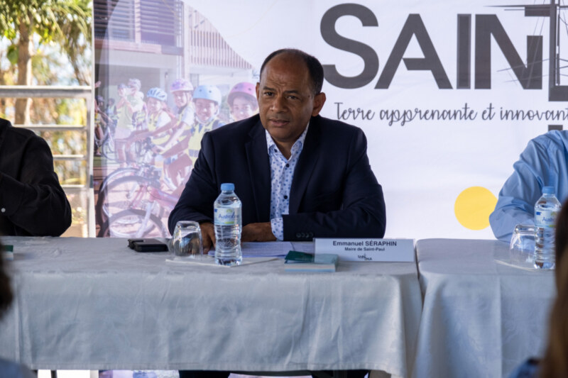 Présentation de la rentrée scolaire d'août 2023 à l'école Adèle-FERRAND de Plateau Caillou