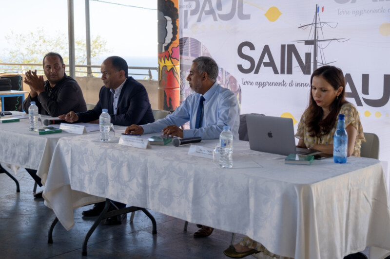 Présentation de la rentrée scolaire d'août 2023 à l'école Adèle-FERRAND de Plateau Caillou