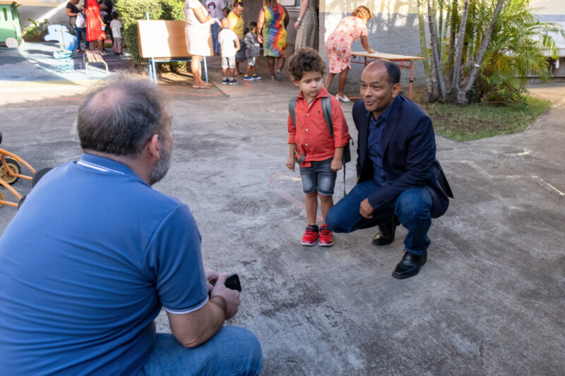 La rentrée scolaire d'août 2023 à l'école Émile-HUGOT de Savannna