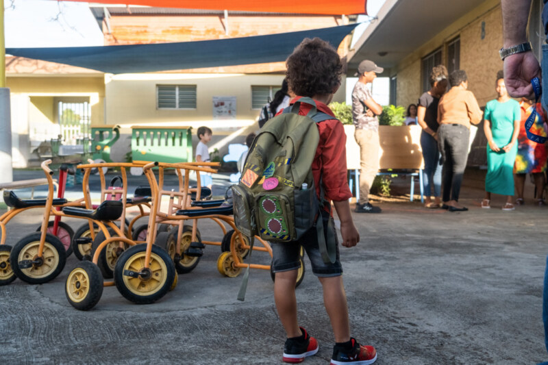 La rentrée scolaire d'août 2023 à l'école Émile-HUGOT de Savannna