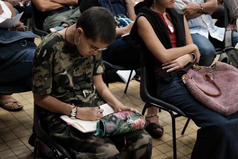La conférence sur la richesse de la toponymie des grands sites de marronnage de La Réunion se tenait à la salle de conférence du front de mer ce jeudi 14 septembre 2023, à 18 heures, dans le cadre des 40 ans des Journées européennes du patrimoine.