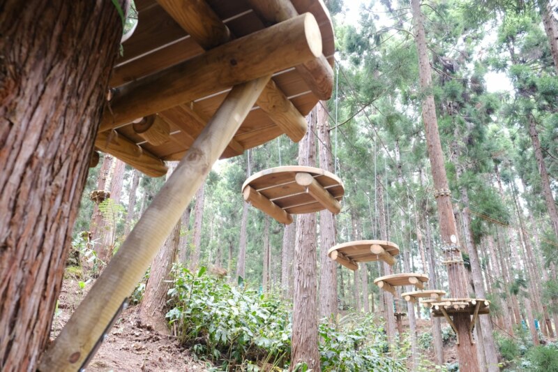 Ce mardi matin 11 octobre 2023 a eu lieu l'inauguration de la structure Accrobranche « Enlèr Pied’ Bois » en présence des gérants de la structure, Nathaniel et Anaïs LOUISO, du Maire de Saint Paul, Emmanuel SÉRAPHIN, de la Conseillère régionale et Sénatrice de La Réunion, Évelyne CORBIÈRE, et des autres élu·es.