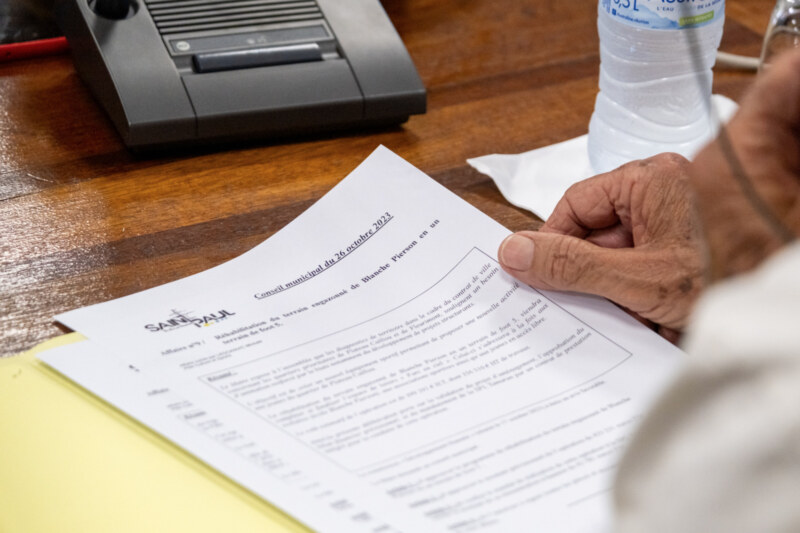 Le Conseil Municipal de Saint-Paul du jeudi 26 octobre 2023 a adopté des mesures ambitieuses pour renforcer le cadre de vie des Saint-Pauloises et des Saint-Paulois.