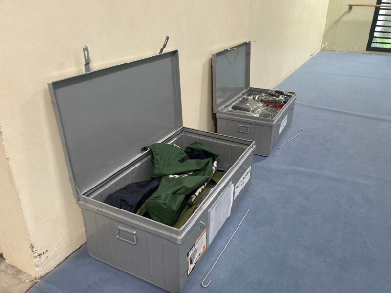 Ouverture des centres d'hébergement