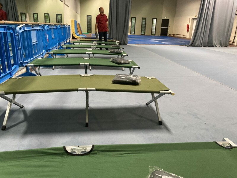 Ouverture des centres d'hébergement