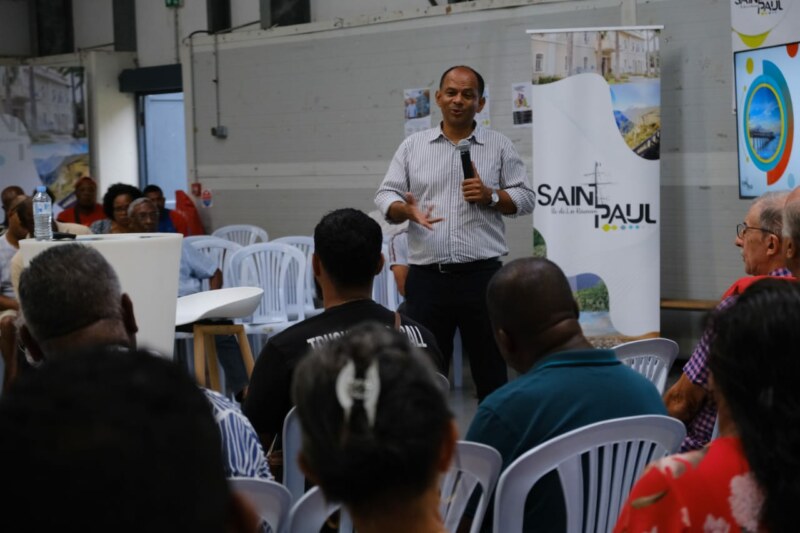 Réunion publique : bilan de mi-mandat à Corbeil, à La Saline