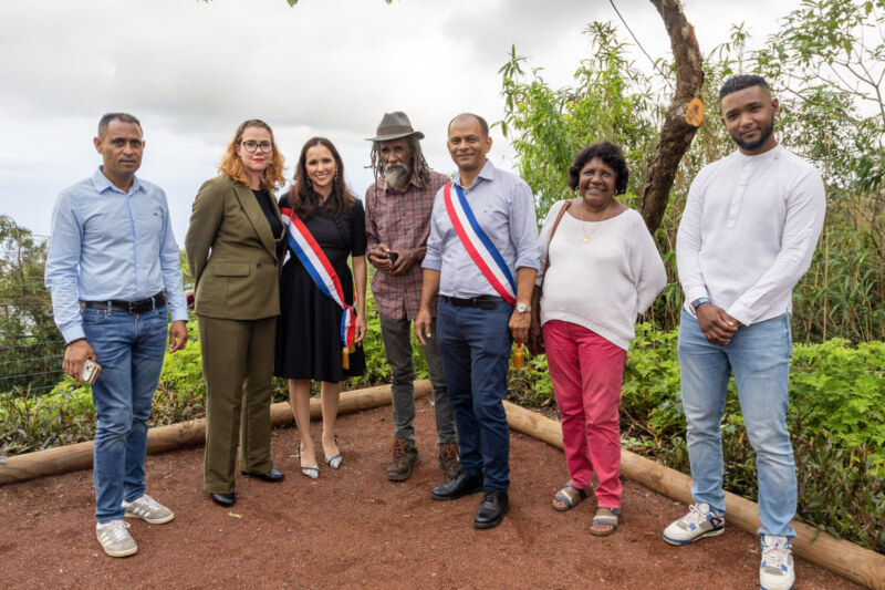 Inauguration du Jardin de Petite France