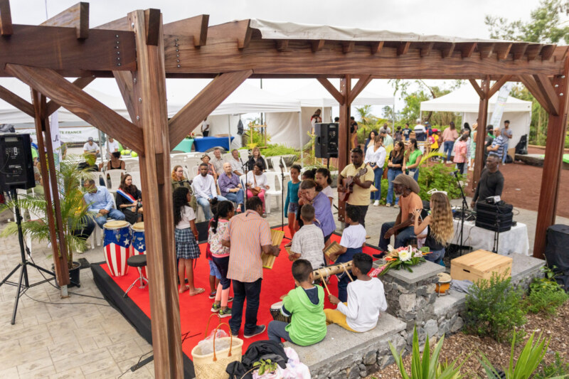 Inauguration du Jardin de Petite France