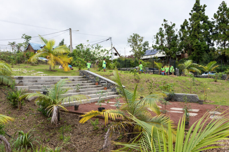 Inauguration du Jardin de Petite France