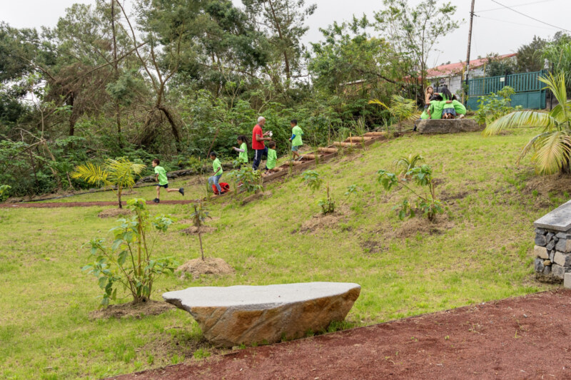 Inauguration du Jardin de Petite France