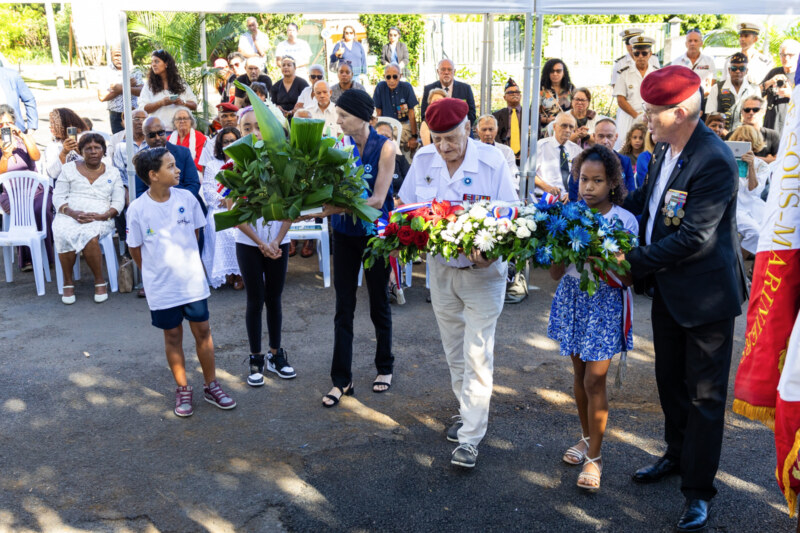 Cérémonie de commémoration du 8 mai 1945 à Saint-Gilles-les-Hauts
