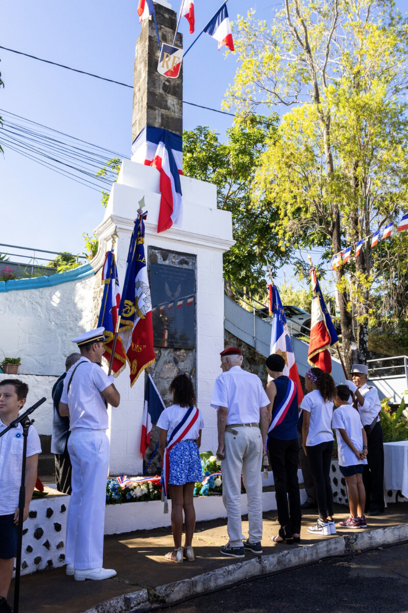 Cérémonie de commémoration du 8 mai 1945 à Saint-Gilles-les-Hauts