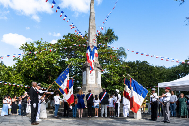 La cérémonie du 14 juillet 2024 à Saint-Paul