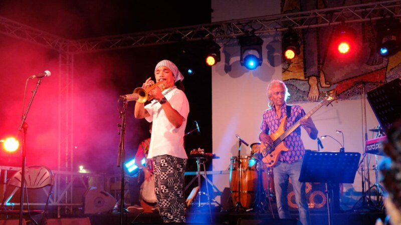 Ouverture de l'édition 2024 du festival Opus Pocus devant la Cerise