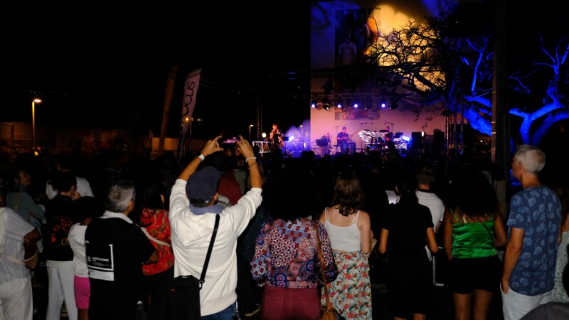 Ouverture de l'édition 2024 du festival Opus Pocus devant la Cerise