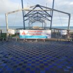 Fortes houles australes du 24 août 2024 : baignade, accès au littoral et aux plages interdit·es