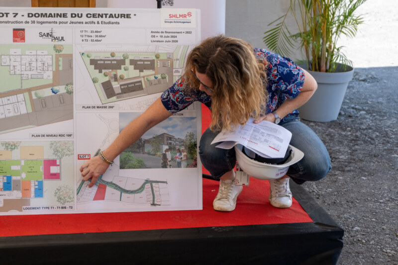 La SHLMR et la Ville de Saint-Paul réaffirment leur engagement commun pour améliorer l'accès au logement à La Réunion avec la pose de la première pierre de la résidence étudiante et jeunes actifs