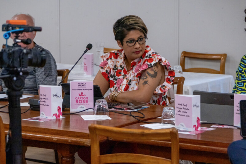 Le Conseil Municipal du 3 octobre 2024 aux couleurs du mois d'Octobre Rose.